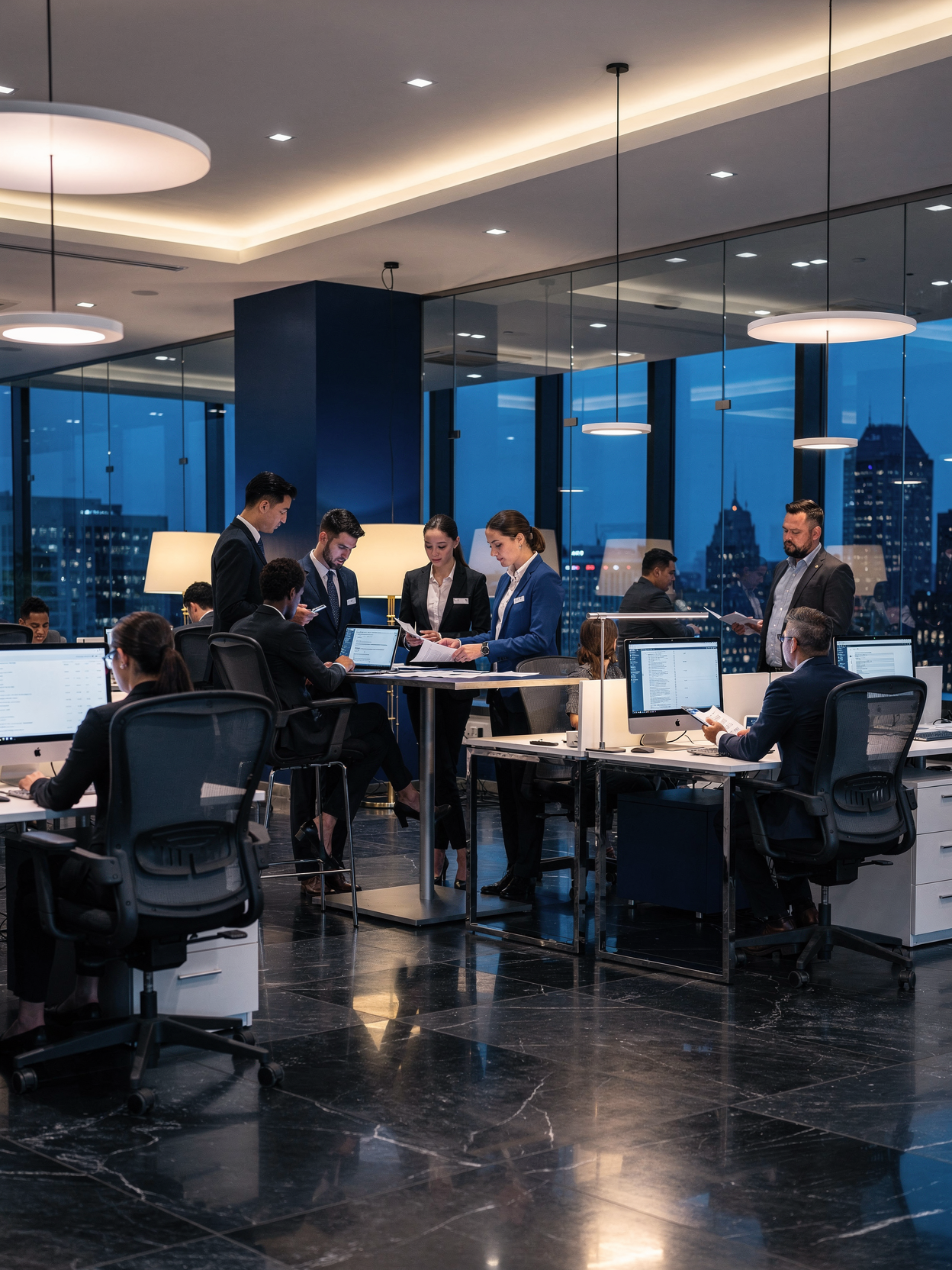 Ambiente di lavoro professionale e collaborativo di LIFE ETS